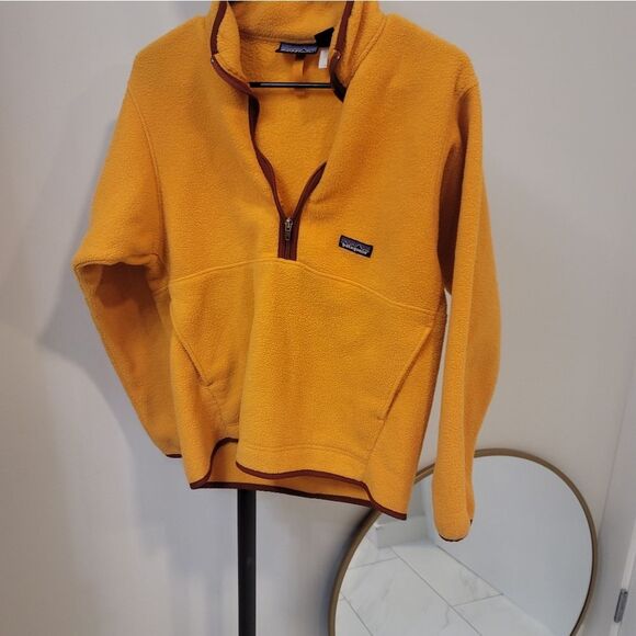 Vintage Patagonia Synchilla Marsupial 1/2 Zip Pullover Men's Size Small - Picture 1 of 7